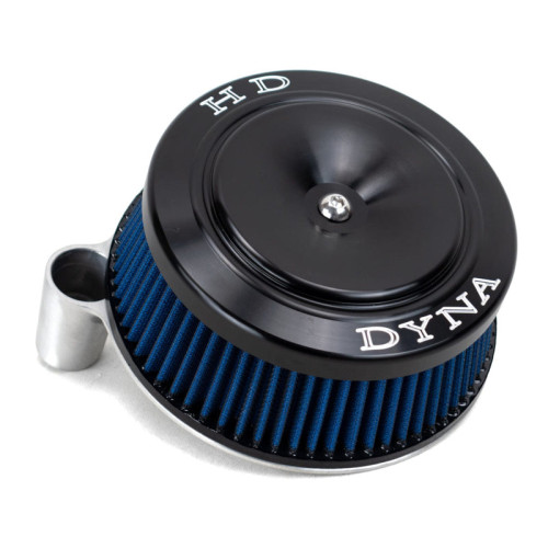 PartzBiz HD: 3479761-Raw Sucker High Flow เครื่องกรองอากาศสีดำ DYNA Cover Kit Harley Big