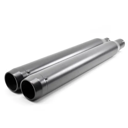 PartzBiz HD: 3442231-3.5” Black Snub Slip-On Mufflers Exhaust Pipes 2017-2020 Harley Touring Bagger PartzBiz HD: 3442231-3.5” Black Snub Slip-On Mufflers Exhaust Pipes 2017-2020 Harley Touring Bagger