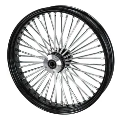 PartzBiz HD ACM2135BLKRMHBDD 25mm ABS - 21 3.5 46 Fat King Spoke ล้อหน้าขอบสีดำ Dual Disc 08+ Harley Touring ABS PartzBiz HD ACM2135BLKRMHBDD 25mm ABS - 21 3.5 46 Fat King Spoke ล้อหน้าขอบสีดำ Dual Disc 08+ Harley Touring ABS