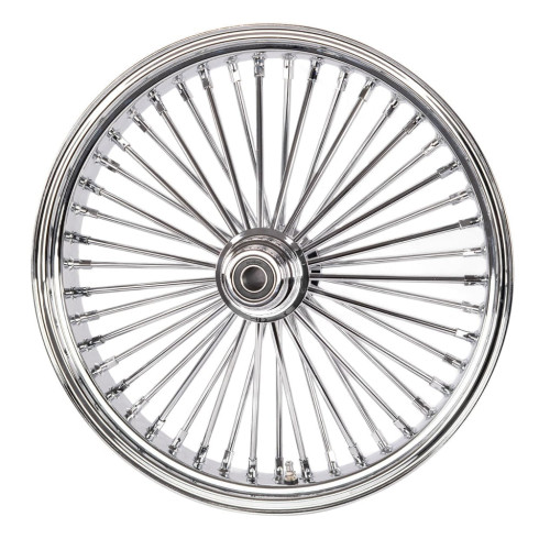 PartzBiz HD: 3462743-ACM 21 x 3.5 46 Fat Daddy Spoke Front Wheel Chrome Rim Harley Touring Softail SD