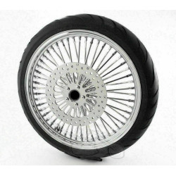 PartzBiz HD ACM2135CHRSD-25mm-BWPACKAGE - 21 3.5 46 Fat King Spoke Front Chrome Blackwall ยางล้อแพ็คเกจ 08+ Harley SD PartzBiz HD ACM2135CHRSD-25mm-BWPACKAGE - 21 3.5 46 Fat King Spoke Front Chrome Blackwall ยางล้อแพ็คเกจ 08+ Harley SD