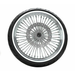 PartzBiz HD ACM2135CHRDD-25MM-WWPACKAGE - 21 3.5 46 Fat King Spoke ด้านหน้า Chrome Whitewall ล้อยางแพคเกจ 08+ Harley DD PartzBiz HD ACM2135CHRDD-25MM-WWPACKAGE - 21 3.5 46 Fat King Spoke ด้านหน้า Chrome Whitewall ล้อยางแพคเกจ 08+ Harley DD