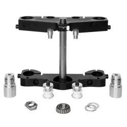 PartzBiz HD TK23/13 - American Suspension 23” Big Wheel Kit Triple Tree Black Harley Touring 1991-2013