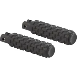 PartzBiz HD 07-960 - Arlen Ness Airtrax Footpegs Male Black Knurled Pair Driver Passenger Harley PartzBiz HD 07-960 - Arlen Ness Airtrax Footpegs Male Black Knurled Pair Driver Passenger Harley
