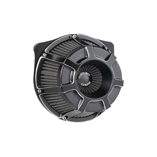 PartzBiz HD: 3484590-Arlen Ness Beveled Air Cleaner Filter Kit Black Harley XL Sportster '91+ Evo