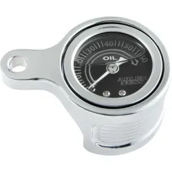 PartzBiz HD 610-100 - Arlen Ness Chrome Rocker Oil Pressure Gauge Kit Harley M8 Softail Touring 17+ PartzBiz HD 610-100 - Arlen Ness Chrome Rocker Oil Pressure Gauge Kit Harley M8 Softail Touring 17+