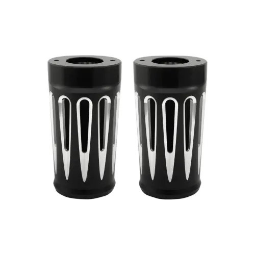 PartzBiz HD: 3484296-แถบเลื่อนโช้ค Arlen Ness Deep Cut ครอบคู่หน้าสีดำ Harley Touring 86-13 PartzBiz HD: 3484296-แถบเลื่อนโช้ค Arlen Ness Deep Cut ครอบคู่หน้าสีดำ Harley Touring 86-13