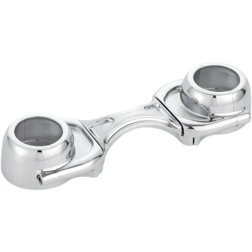 PartzBiz HD: 3484377-Arlen Ness Method Billet Fork Brace Chrome 39 มม. Narrow Glide สำหรับ Harley FXD FXR XL