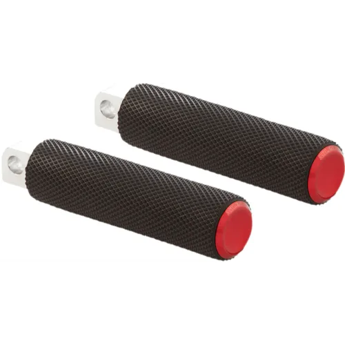 PartzBiz HD: 3485715-ยางพักเท้า Arlen Ness ตัวผู้ สีแดง Knurled Pair Driver Passenger Harley PartzBiz HD: 3485715-ยางพักเท้า Arlen Ness ตัวผู้ สีแดง Knurled Pair Driver Passenger Harley