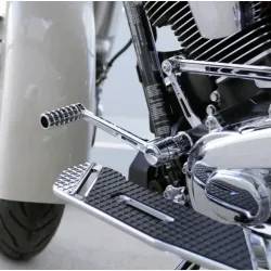 PartzBiz HD 420-105 - ชุดควบคุมเท้า Arlen Ness Solo Chrome Speedliner พร้อมตัวเปลี่ยนนิ้วเท้า Harley Touring PartzBiz HD 420-105 - ชุดควบคุมเท้า Arlen Ness Solo Chrome Speedliner พร้อมตัวเปลี่ยนนิ้วเท้า Harley Touring