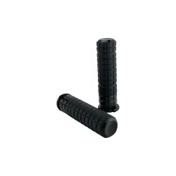 PartzBiz HD 500-000 - Arlen Ness Speedliner Rubber Grips Black TBW Billet 1” Pair Harley Big Twin XL PartzBiz HD 500-000 - Arlen Ness Speedliner Rubber Grips Black TBW Billet 1” Pair Harley Big Twin XL
