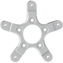 PartzBiz HD 33-103 - Arlen Ness Billet ล้อ Chrome เบรคโรเตอร์ชุดอะแดปเตอร์ Harley Touring 2014-20