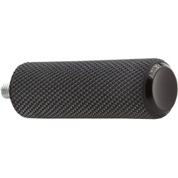 PartzBiz HD 07-927 - Arlen Ness Knurled Fusion Shifter หมุดเบรก สีดำ ตัวผู้ เมาท์ ยาง แบบคงที่ PartzBiz HD 07-927 - Arlen Ness Knurled Fusion Shifter หมุดเบรก สีดำ ตัวผู้ เมาท์ ยาง แบบคงที่