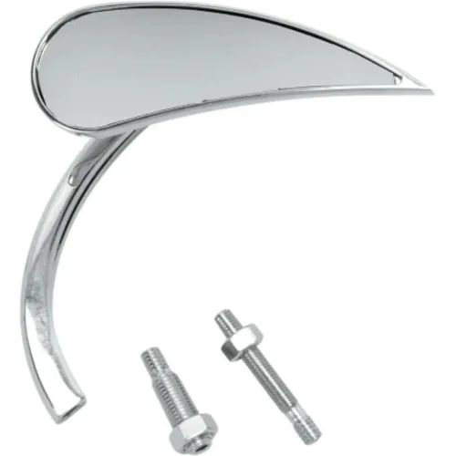 PartzBiz HD: 3461525-Arlen Ness Rad II Micro Rear View กระจกนูนทรงหยดน้ำ Chrome แฮนด์ด้านขวา PartzBiz HD: 3461525-Arlen Ness Rad II Micro Rear View กระจกนูนทรงหยดน้ำ Chrome แฮนด์ด้านขวา