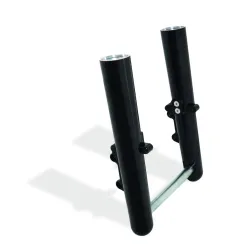 PartzBiz HD 06-502 - Arlen Ness Hot Legs Black Smooth Dual Disk Lowers Axle Set 08-13 Harley Touring PartzBiz HD 06-502 - Arlen Ness Hot Legs Black Smooth Dual Disk Lowers Axle Set 08-13 Harley Touring
