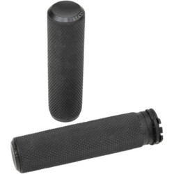 PartzBiz HD 07-325 - Arlen Ness Fusion Black Knurled Hand Grips Dual Throttle Harley Softail Touring PartzBiz HD 07-325 - Arlen Ness Fusion Black Knurled Hand Grips Dual Throttle Harley Softail Touring