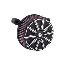 PartzBiz HD 18-315 - Arlen Ness 10-Gauge Black Stage 1 Big Sucker Air Cleaner Kit Harley Touring M8 PartzBiz HD 18-315 - Arlen Ness 10-Gauge Black Stage 1 Big Sucker Air Cleaner Kit Harley Touring M8