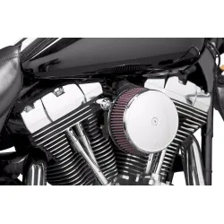 PartzBiz HD 18-320 - New Arlen Ness Chrome Stage 1 Big Sucker Air Cleaner Kit With Cover 08 Up Harley PartzBiz HD 18-320 - New Arlen Ness Chrome Stage 1 Big Sucker Air Cleaner Kit With Cover 08 Up Harley