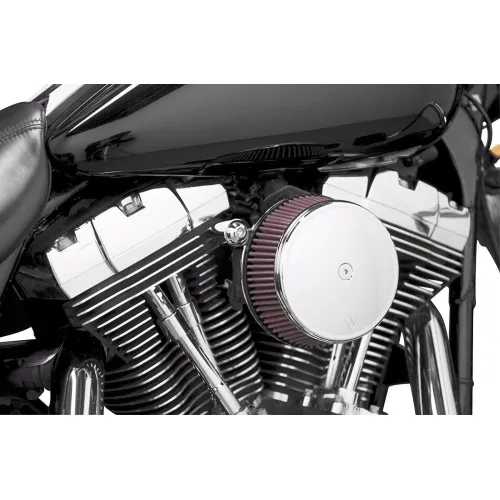 PartzBiz HD: 3455641-New Arlen Ness Chrome Stage 1 Big Sucker Air Cleaner Kit With Cover 08 Up Harley PartzBiz HD: 3455641-New Arlen Ness Chrome Stage 1 Big Sucker Air Cleaner Kit With Cover 08 Up Harley