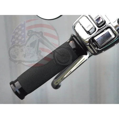 PartzBiz HD: 3442929-Avon Black Contour 1” Handlebar Grips Throttle Cable Harley Big Twin Sportster PartzBiz HD: 3442929-Avon Black Contour 1” Handlebar Grips Throttle Cable Harley Big Twin Sportster