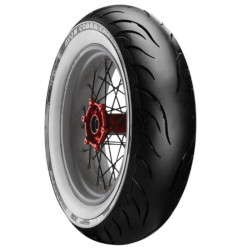 PartzBiz HD 638159 - Avon Cobra Chrome 180/65 B16 81H Whitewall Rear Tire Touring Harley PartzBiz HD 638159 - Avon Cobra Chrome 180/65 B16 81H Whitewall Rear Tire Touring Harley