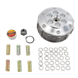 PartzBiz HD 039835 - Bandit Machine Sportsman Super Clutch Pack Upgrade Harley Big Twin 07+ Hydraulic