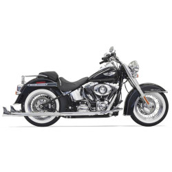 PartzBiz HD 1S46E-33 - Bassani 33‚” ท่อไอเสีย Chrome Fishtail True Dual Harley Softail 07-17 PartzBiz HD 1S46E-33 - Bassani 33‚” ท่อไอเสีย Chrome Fishtail True Dual Harley Softail 07-17