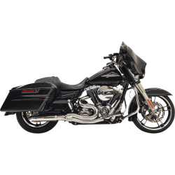 PartzBiz HD 1F67C - Bassani Hot Rod Road Rage II 2-into-1 Exhaust Kit Chrome Mid Harley Bagger 99-06 PartzBiz HD 1F67C - Bassani Hot Rod Road Rage II 2-into-1 Exhaust Kit Chrome Mid Harley Bagger 99-06