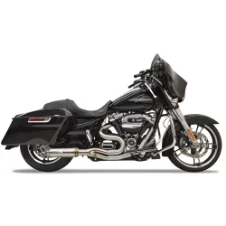 PartzBiz HD 1F98SS - Bassani Mid-Length 2 Into 1 Super Bike Exhaust System Muffler Harley Touring 17+ PartzBiz HD 1F98SS - Bassani Mid-Length 2 Into 1 Super Bike Exhaust System Muffler Harley Touring 17+