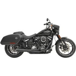 PartzBiz HD 1S81RB - Bassani Road Rage 2 into 1 Exhaust System Header Black Megaphone Harley Softail PartzBiz HD 1S81RB - Bassani Road Rage 2 into 1 Exhaust System Header Black Megaphone Harley Softail