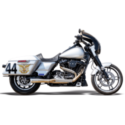 PartzBiz HD 1F92SS - Bassani Stainless Steel Competition 2 into 1 Exhaust System Harley Touring 17+ PartzBiz HD 1F92SS - Bassani Stainless Steel Competition 2 into 1 Exhaust System Harley Touring 17+