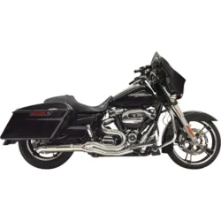PartzBiz HD 1F88C - Bassani 2 into 1 Chrome Road Rage II Hot Rod Turnout Exhaust System 17+ Touring PartzBiz HD 1F88C - Bassani 2 into 1 Chrome Road Rage II Hot Rod Turnout Exhaust System 17+ Touring