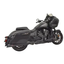 PartzBiz HD 8H16SB - Bassani Black Performance True Dual Exhaust Pipes System Indian Challenger 2020 PartzBiz HD 8H16SB - Bassani Black Performance True Dual Exhaust Pipes System Indian Challenger 2020