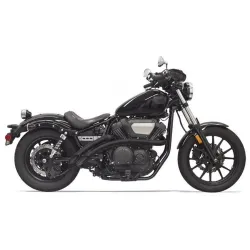 PartzBiz HD 3B1F2B - Bassani Black Radius Street Sweeper Exhaust System Pipes 2013-2017 Yamaha Bolt PartzBiz HD 3B1F2B - Bassani Black Radius Street Sweeper Exhaust System Pipes 2013-2017 Yamaha Bolt
