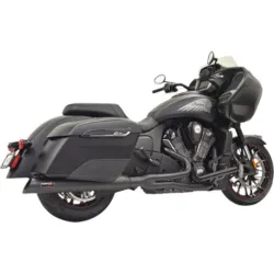 PartzBiz HD 8H18SB - Bassani Black Road Rage 2 Into 1 Exhaust Pipes Header Indian Challenger 2020 PartzBiz HD 8H18SB - Bassani Black Road Rage 2 Into 1 Exhaust Pipes Header Indian Challenger 2020