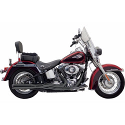 PartzBiz HD 1S18RB - Bassani Black Road Rage B1 II Power 2 เป็น 1 ระบบท่อไอเสีย Harley Softail PartzBiz HD 1S18RB - Bassani Black Road Rage B1 II Power 2 เป็น 1 ระบบท่อไอเสีย Harley Softail