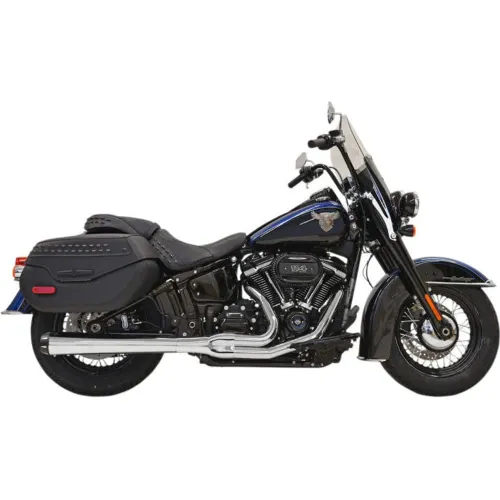 PartzBiz HD: 3443942-Bassani Chrome Road Rage 2 Into 1 ท่อไอเสียระบบ Harley Softail M8 PartzBiz HD: 3443942-Bassani Chrome Road Rage 2 Into 1 ท่อไอเสียระบบ Harley Softail M8