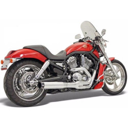PartzBiz HD 1V18R - Bassani Chrome Road Rage B1 II Power 2 เป็น 1 ระบบท่อไอเสีย Harley V-Rod PartzBiz HD 1V18R - Bassani Chrome Road Rage B1 II Power 2 เป็น 1 ระบบท่อไอเสีย Harley V-Rod