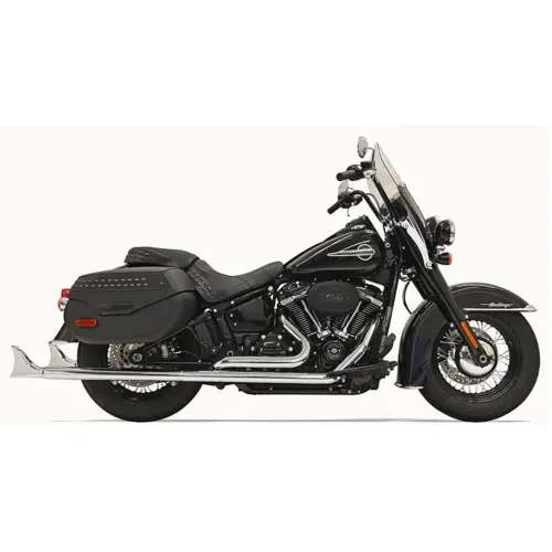 PartzBiz HD: 3443993-Bassani Chrome True Dual Exhaust 33‚” Fishtail 2-2 Harley Softail M8 No Baffles PartzBiz HD: 3443993-Bassani Chrome True Dual Exhaust 33‚” Fishtail 2-2 Harley Softail M8 No Baffles