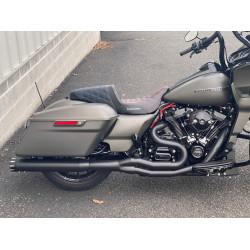 PartzBiz HD 1F78TB - Bassani Road Rage 2-1 Black High Horsepower Exhaust Pipes Harley Touring M8 17+ PartzBiz HD 1F78TB - Bassani Road Rage 2-1 Black High Horsepower Exhaust Pipes Harley Touring M8 17+
