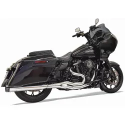 PartzBiz HD 1F78T - Bassani Road Rage 2-1 Chrome HP Performance Exhaust Pipes Harley Touring M8 17+ PartzBiz HD 1F78T - Bassani Road Rage 2-1 Chrome HP Performance Exhaust Pipes Harley Touring M8 17+