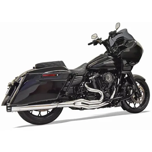 PartzBiz HD: 3475185-Bassani Road Rage 2-1 Chrome HP Performance Exhaust Pipes Harley Touring M8 17+ PartzBiz HD: 3475185-Bassani Road Rage 2-1 Chrome HP Performance Exhaust Pipes Harley Touring M8 17+