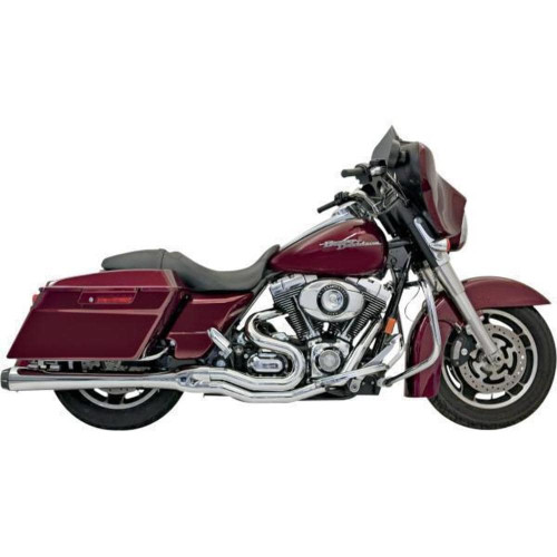 PartzBiz HD: 3443092-Bassani Road Rage 2 Mega Power ท่อไอเสีย 2 เข้า 1 ท่อ Chrome Harley Touring 95-16 PartzBiz HD: 3443092-Bassani Road Rage 2 Mega Power ท่อไอเสีย 2 เข้า 1 ท่อ Chrome Harley Touring 95-16
