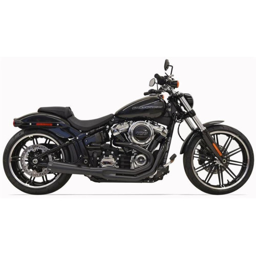 PartzBiz HD: 3444052-Bassani Road Rage 3 2 - 1 Black Exhaust Pipe M8 Fatboy Breakout Harley Softail PartzBiz HD: 3444052-Bassani Road Rage 3 2 - 1 Black Exhaust Pipe M8 Fatboy Breakout Harley Softail