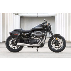 PartzBiz HD 1X52SS - Bassani Stainless Steel 2 into 1 Road Rage III SS3 Exhaust Pipe Harley Sportster