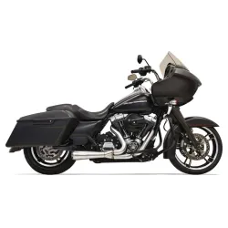 PartzBiz HD 1F42SS - Bassani Stainless Steel Road Rage 2 into 1 Short Exhaust Pipe 17+ Harley Touring PartzBiz HD 1F42SS - Bassani Stainless Steel Road Rage 2 into 1 Short Exhaust Pipe 17+ Harley Touring