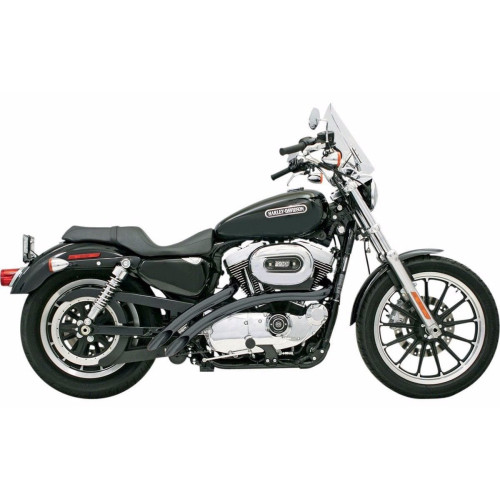 PartzBiz HD: 3445367-Bassani Black Radial Sweepers ระบบท่อไอเสียเต็มตัว 04-2013 Harley Sportster PartzBiz HD: 3445367-Bassani Black Radial Sweepers ระบบท่อไอเสียเต็มตัว 04-2013 Harley Sportster