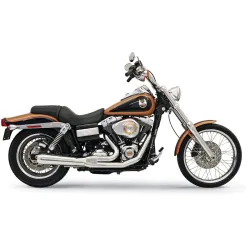 PartzBiz HD 13112J - Bassani Chrome Short Upsweep 2 เป็น 1 ท่อ Road Rage Exhaust 06-2017 Harley Dyna PartzBiz HD 13112J - Bassani Chrome Short Upsweep 2 เป็น 1 ท่อ Road Rage Exhaust 06-2017 Harley Dyna