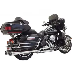 PartzBiz HD 1F66R - Bassani Chrome True Dual Down Under Exhaust พร้อมท่อไอเสีย Megaphone Harley Touring PartzBiz HD 1F66R - Bassani Chrome True Dual Down Under Exhaust พร้อมท่อไอเสีย Megaphone Harley Touring
