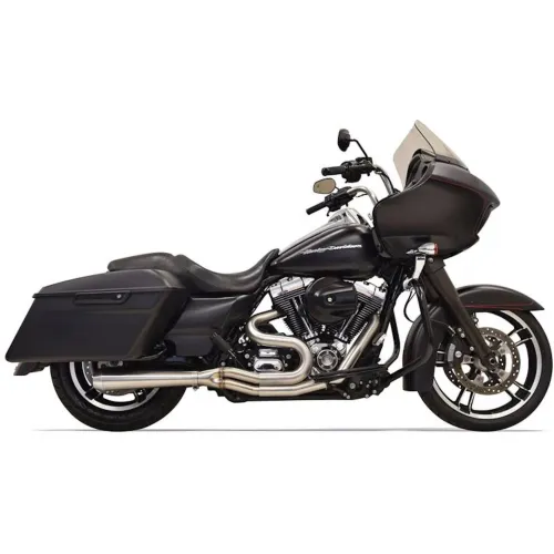 PartzBiz HD: 3444092-Bassani Road Rage 3 Stainless Steel 2 into 1 Exhaust Pipe Short Muffler Touring PartzBiz HD: 3444092-Bassani Road Rage 3 Stainless Steel 2 into 1 Exhaust Pipe Short Muffler Touring